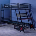 X Rocker Armada Gaming Bunk Bed With Desk