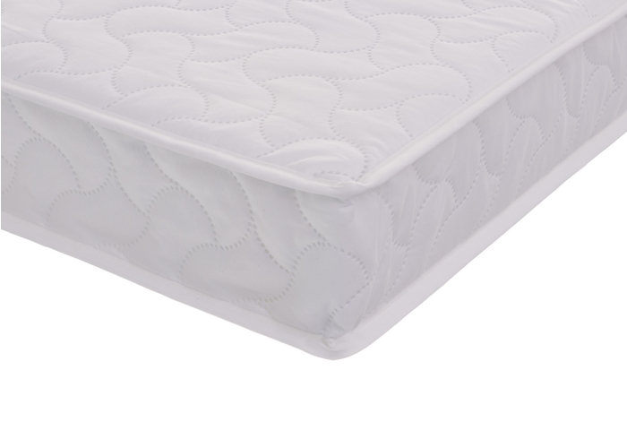 Obaby Pocket Sprung Cot Mattress 140 x 70 cm, soft microfibre top, removeable washable cover