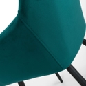 Flair Marina Brushed Velvet Dining Chair (Pair)
