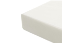 Obaby Foam Cot Mattress 100 x 50 cm, white, 100% polypropylene cover, vented foam core