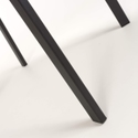 Flair Linden Linen Effect Light Grey Dining Chair (Pair)