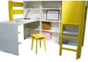 Mathy by Bols Dominique 186 Highsleeper with Bookcase
