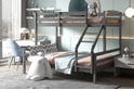 Flair Grey Wooden Hopin Triple Bunk Bed
