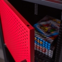X Rocker Mesh-Tek 5 Cube Tall Storage Unit