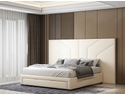 Flair Gianni Wide Hotel Bed With Drawers Cream