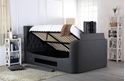 Emporia Beds Avebury Wing Fabric TV Ottoman Bed