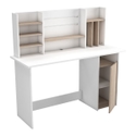 Flair Ambre Office Desk Oak/White