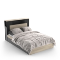 Flair Lalo+ Double Bed Black