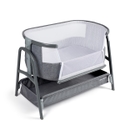 Ickle Bubba Bubba&Me Bedside Crib Bedside baby crib, height adjustable, side opening, see-through mesh
