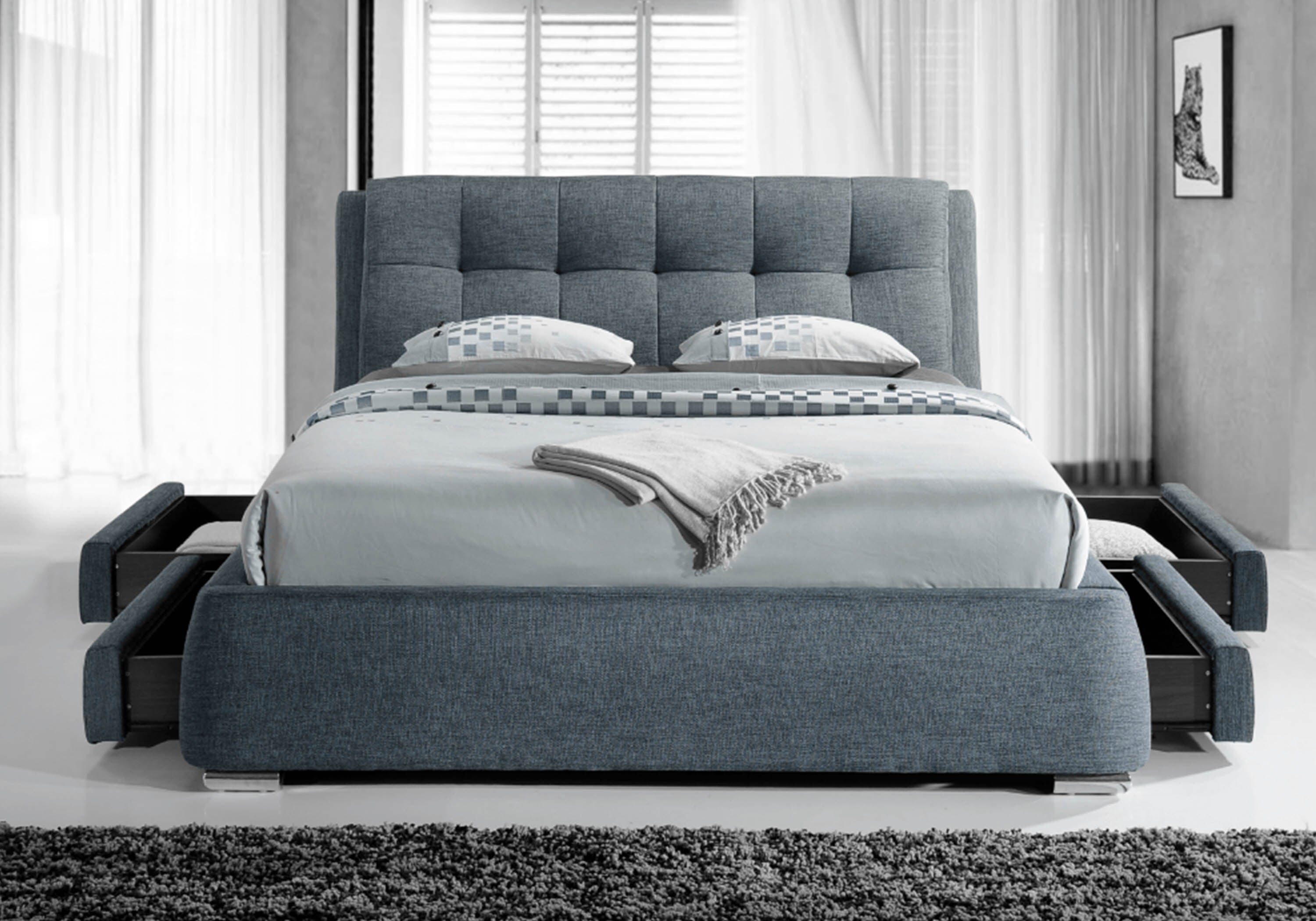 Four drawer online bed frame