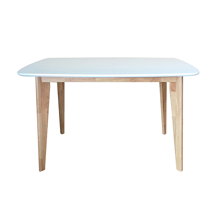 Flair Leena Dining Table - White/Oak
