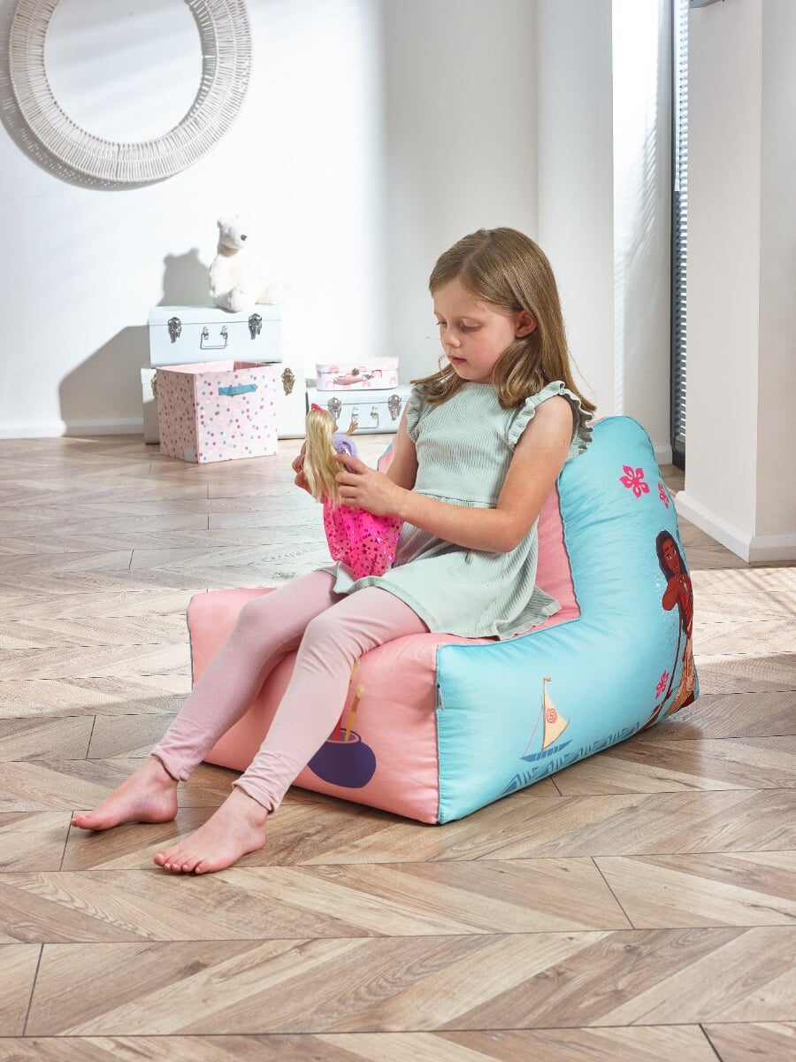 Disney Princess Shaped Bean Bag Bed Kingdom