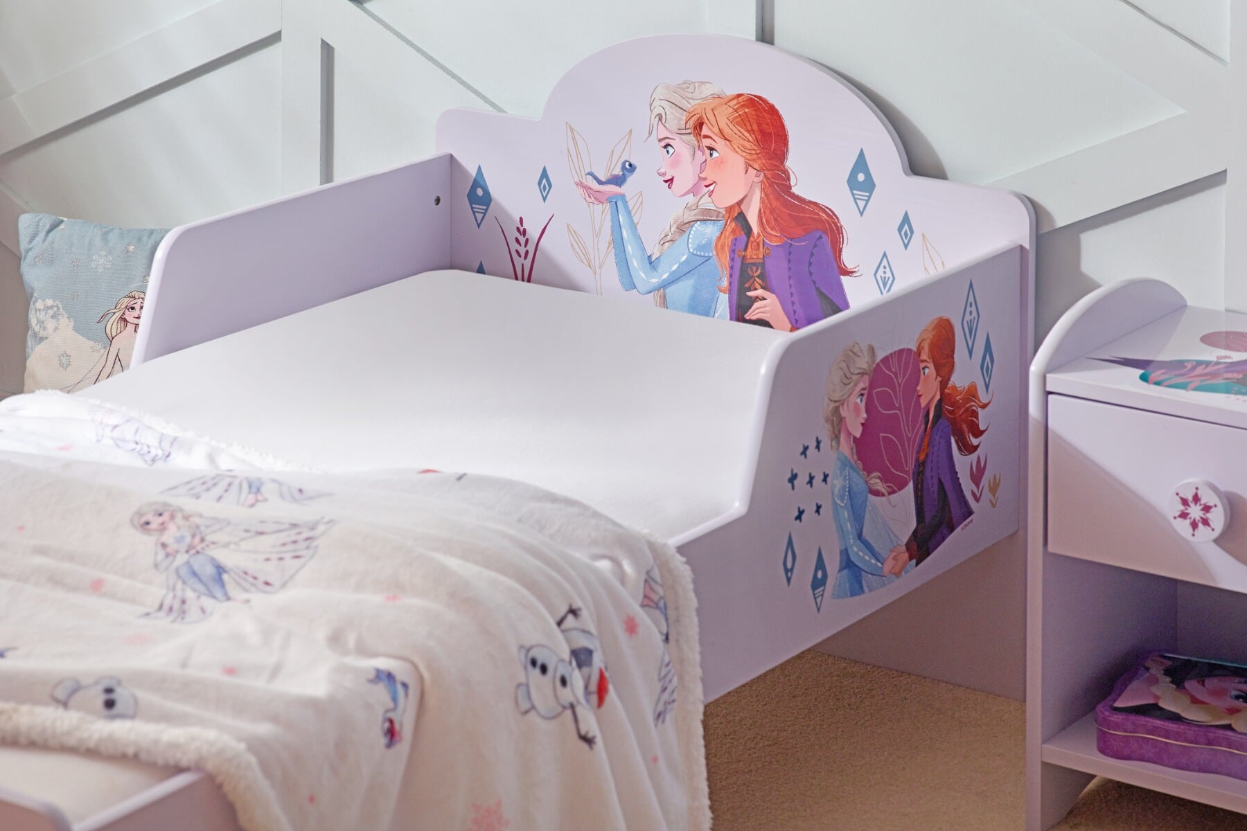 Kids bed frozen best sale