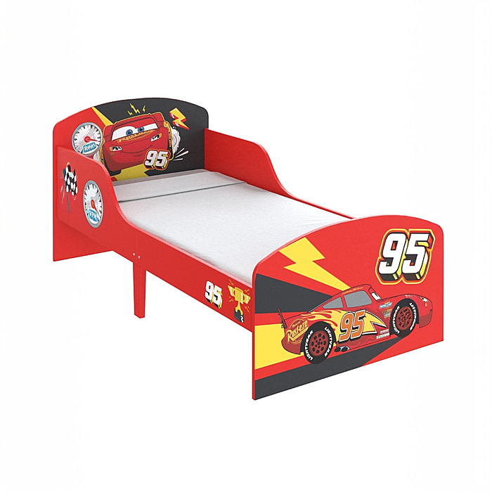 Pixar Cars Lightning Mcqueen Toddler Bed
