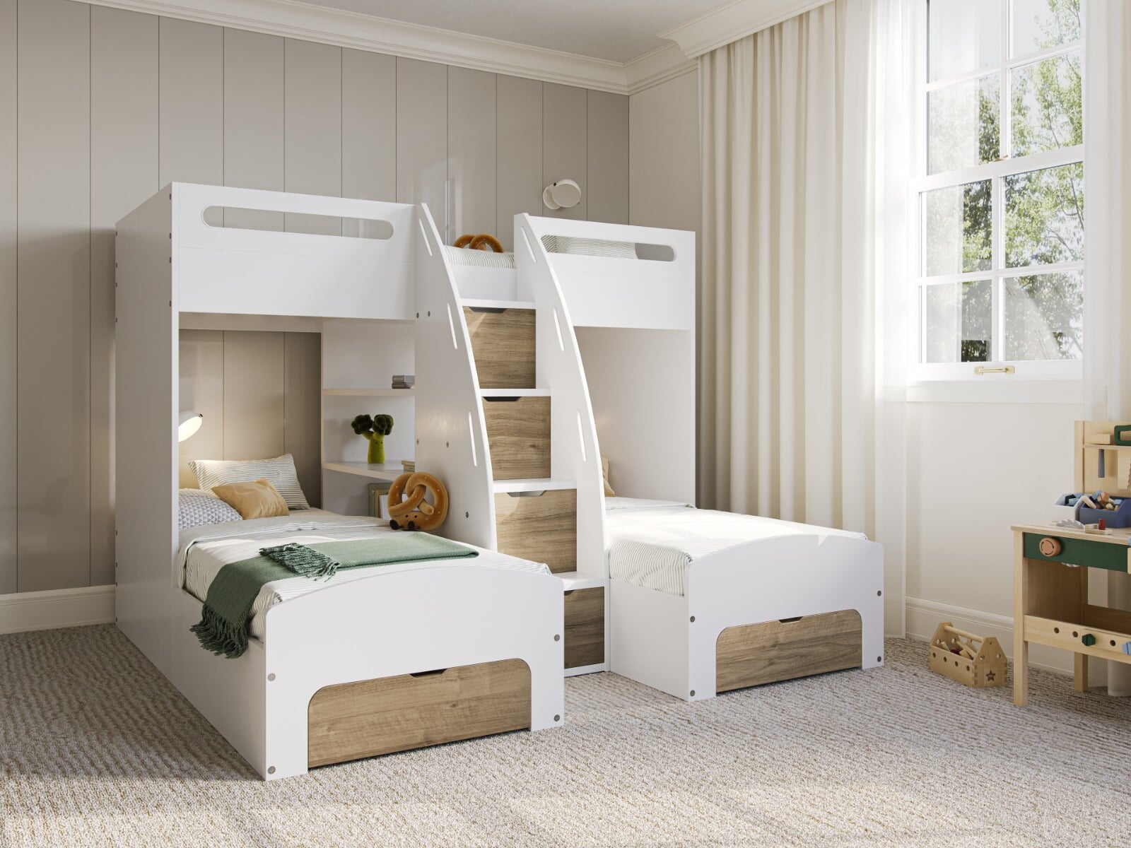 Storage bunk beds for fashion