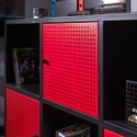 X Rocker Mesh-Tek 6 Cube Wide Storage Unit