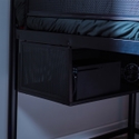 X Rocker Contra Gaming Mid Sleeper Reversible Gaming Bunk Bed - Black