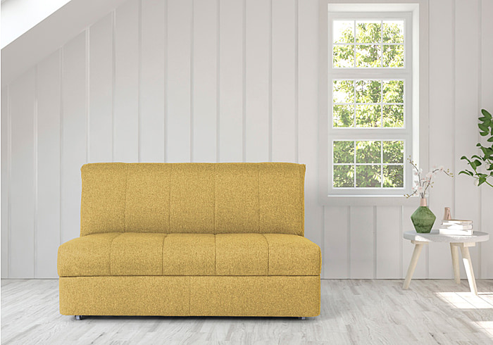 Gainsborough Anna Sofa Bed available in 3 sizes and a vast range of colours Modern design Folds from sofa to bed easily on wheels
