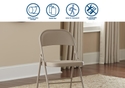Cosco All Steel Folding Chairs Set of 4
