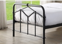 Flintshire Furniture Axton Black Metal Bed Frame