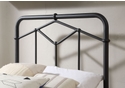 Flintshire Furniture Axton Black Metal Bed Frame