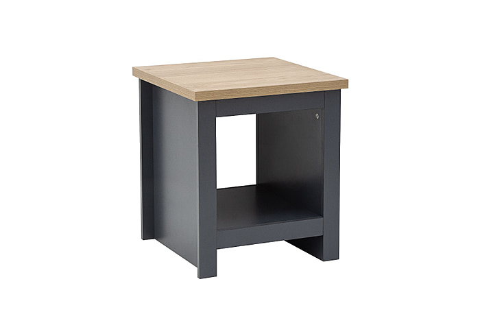 GFW Lancaster Side Table With Shelf