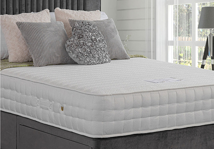 Sweet Dreams Wellbeing Balance Memory 2000 Mattress available in 5 sizes Passion flower cover 27cm deep