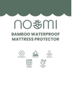 Noomi Bamboo Waterproof Mattress Protector Green