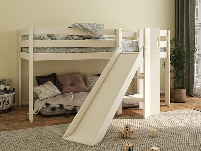 Noomi Sofie Slide Mid Sleeper Bed (FSC-Certified)
