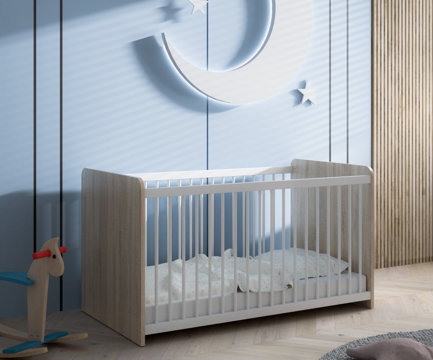 Flair Nelka Cot Bed Bed Kingdom