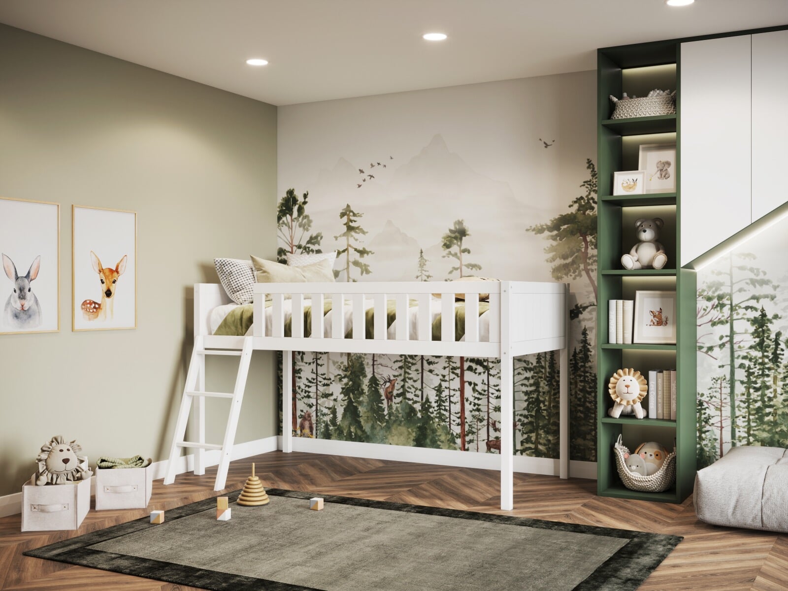 Flair Bea Midsleeper Cabin Bed