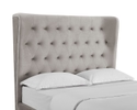 LPD Belgravia Grey Fabric Ottoman Bed Frame