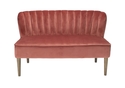 LPD Bella Pink Fabric Sofa