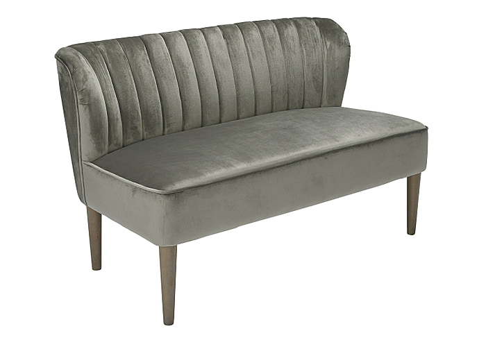 LPD Bella Grey Fabric Sofa