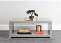 GFW Bloc Coffee Table with Shelf Modern minimalist design concrete effect malamine finish