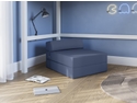 Flair Portable Z Fold Futon Chair/Bed