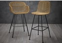 LPD Rafferty Carver Wooden Barstool (Pack of 2)