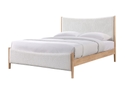 Flair Riku Boucle and Wood Bed