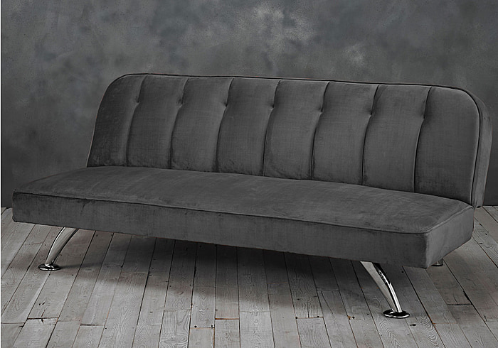 LPD Brighton Grey Fabric Sofa Bed