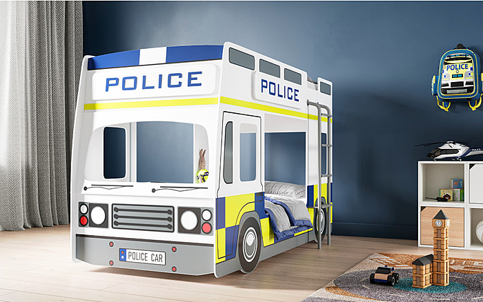 UK Police bunk bed full bedroom set