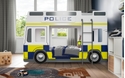 police bunk bed side view