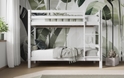 Flair Callisto Shorty Bunk Bed Frame White With Accessories