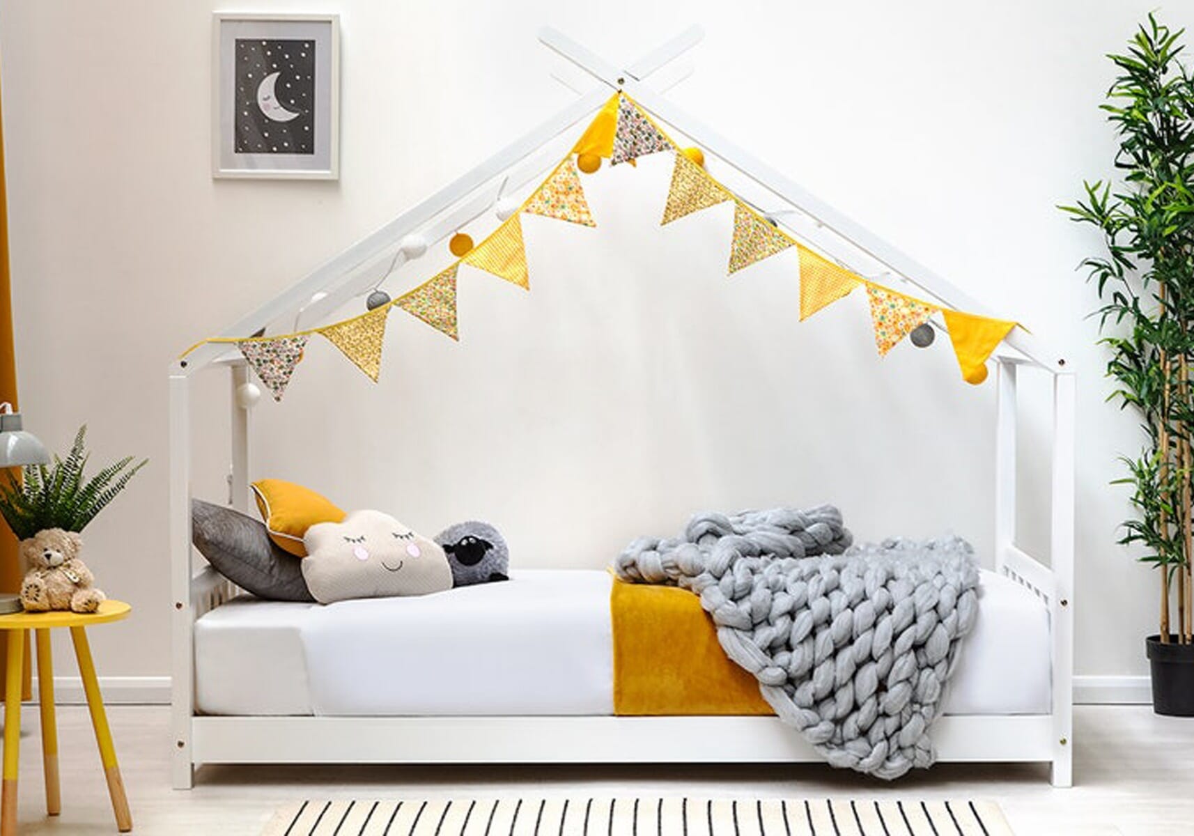 Flair Canopy House Bed Frame