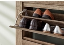 GFW Canyon Oak Shoe Cabinet