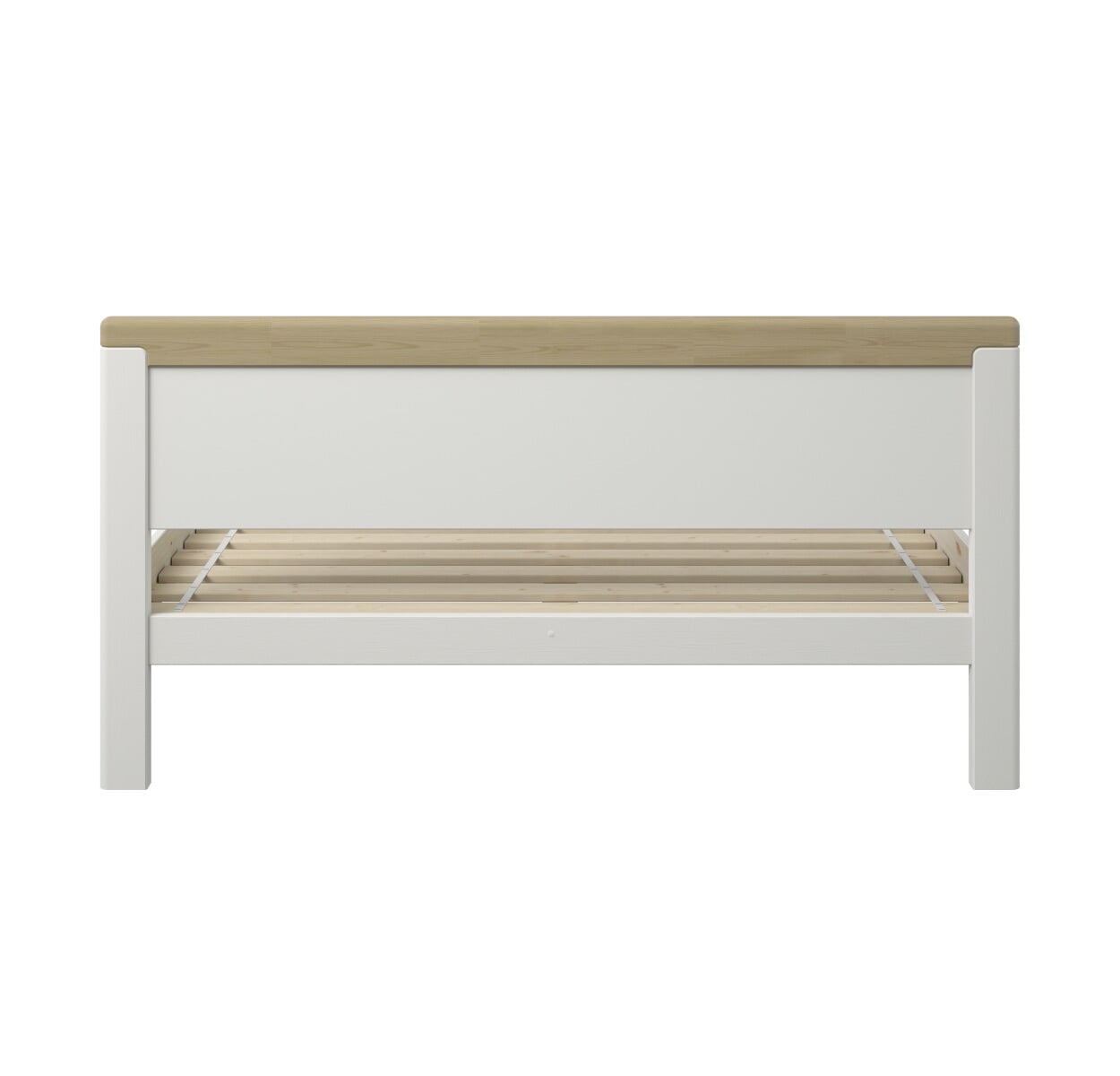 Noomi Carita Solid Wood Bed White Oak