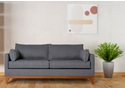 Gainsborough Carlo Sofa Bed available in 4 sizes and a wide range of fabrics modern design wooden base and legs