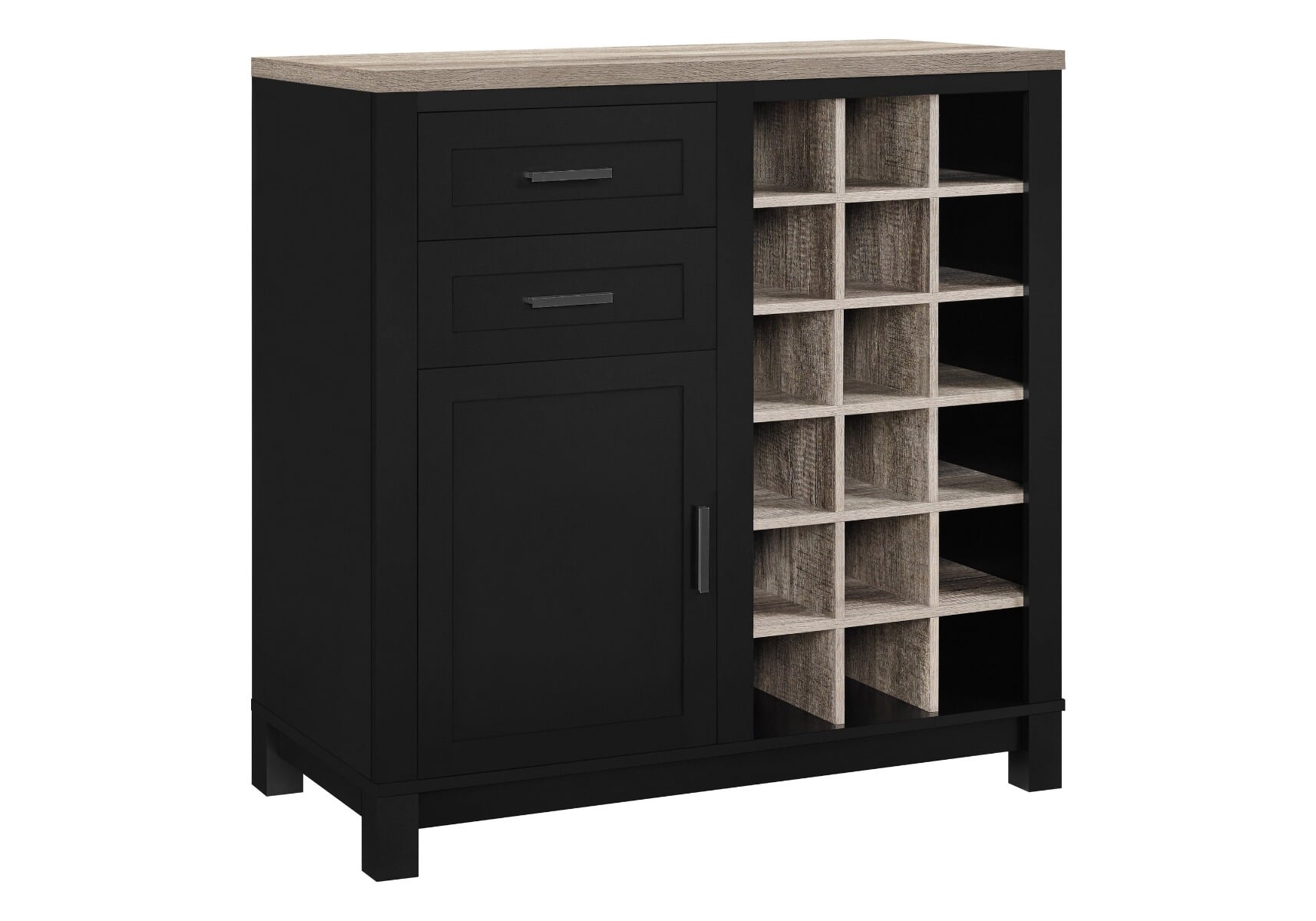 Dorel carver store bar cabinet