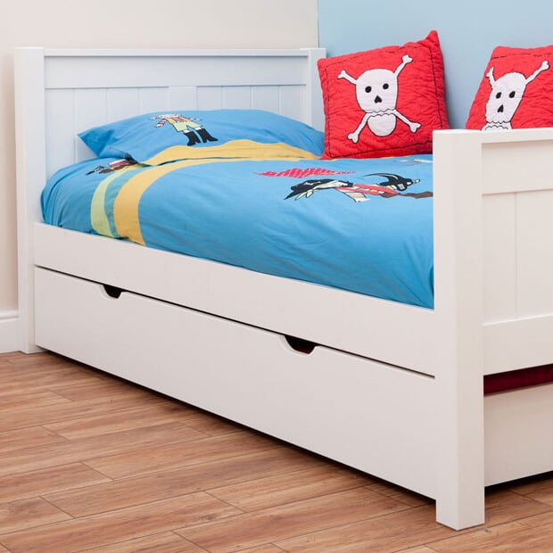 stompa ck white single bed