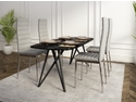 Flair Talbot Set Of 4 Dining Chairs Grey
