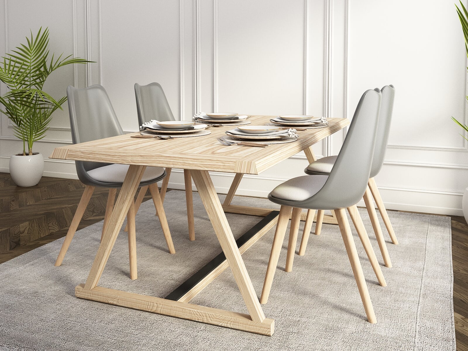 Dining chairs set of deals 4 under 100